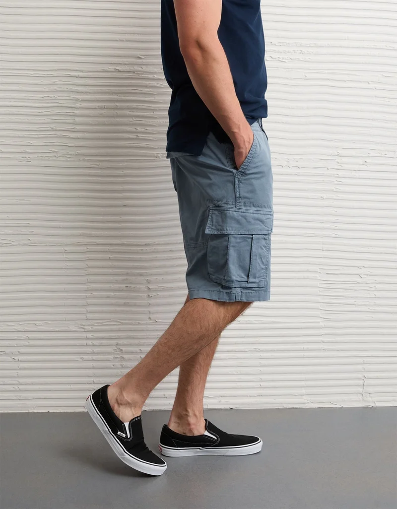 American Eagle  AE 10" Flex Lived-In Cargo Short for Men | Best Price UAE